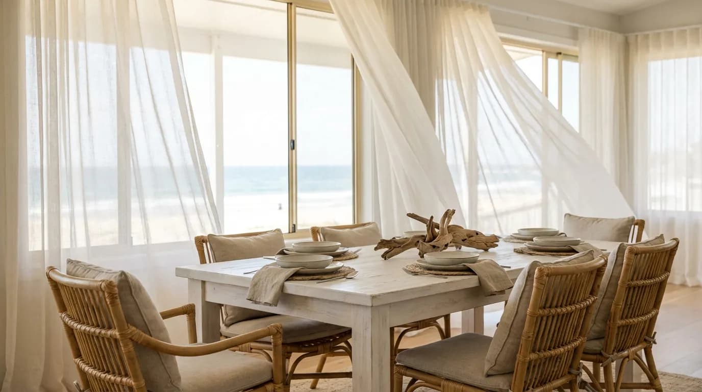 Blindii window treatments in a sunlit room